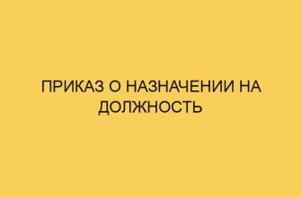 prikaz o naznachenii na dolzhnost 958
