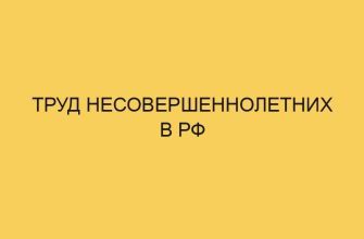 Труд несовершеннолетних в РФ 12 trud nesovershennoletnih v rf 1576